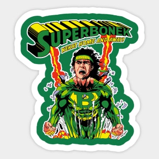 SUPERBONEK NEKAT HOME AND AWAY! Sticker